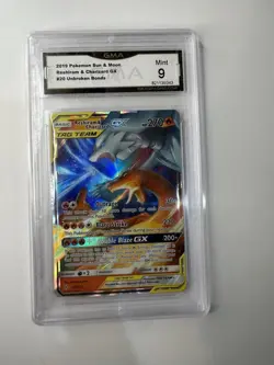 Pokemon TCG 2019 Reshiram & Charizard GX Card 20/214 Sun & Moon Unbroken Bonds - Image 1