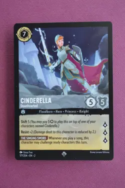 Cinderella 177/204 [non foil] card, Disney Lorcana Rise Of The Floodborn - Image 1