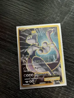 Pokemon XY Evolutions Mewtwo EX Full Art Ultra Rare Card #103/108 - Image 1
