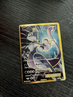 Pokemon XY Evolutions Mewtwo EX Full Art Ultra Rare Card #103/108 - Image 2
