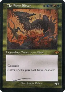 The First Sliver (Retro Frame) (Foil Etched) -Foil Near Mint MTG - Image 1