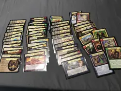 harry potter tcg chambers & adventures rare cards lot + 85/85 50/50 sets reserve - Image 1