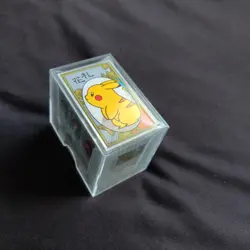 Pokemon Hanafuda 2013 BOX CASE ONLY With Certificate & 1 Blank Hanafuda Card - Image 1