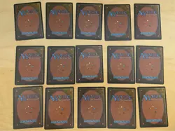 Lot Of 15 Vintage MTG Cards Unlimited Antiquities Legends Arabian Nights Dark - Image 2