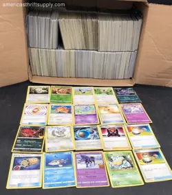 Pokemon TCG Card Lot 3000+ Bulk Mixed Modern Sets Common Uncommon Holo Rares - Image 1