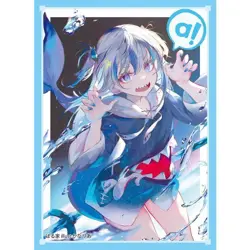 VTuber hololive Gawr Gura doujin Card Sleeve Protector - Image 1