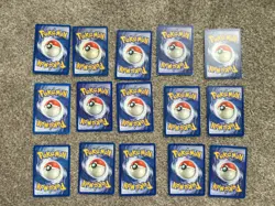 Complete Pokemon Base Set Trainer And Energy Set # 70-102/102 Total 33 Cards - Image 2