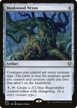 Maskwood Nexus R Regular #865 | CLB Commander Legends: Baldur's Gate | MTG - Image 1