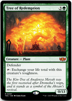 Tree of Redemption [Commander: Tarkir: Dragonstorm] MTG Magic - NM/M 🌳 - Image 3
