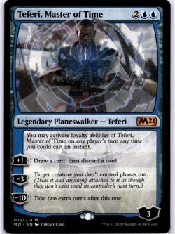 Teferi, Master of Time Regular NM MTG - Image 1