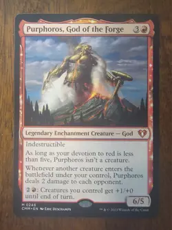 Purphoros, God of the Forge | NM | Commander Masters | CMM #246 | MTG - Image 1