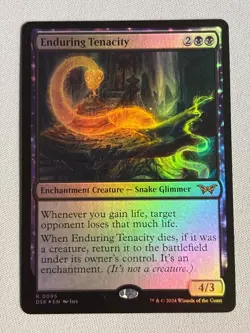 Enduring Tenacity - FOIL - Duskmourn - MTG Magic - Image 1