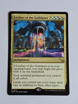 Leyline of the Guildpact 0217 Rare Foil Murders At Karlov Manor MTG Near Mint - Image 1