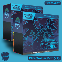 Pokemon Phantasmal Flames ETB 2x COMBO - *PRESALE - RELEASES 11/14* - Image 1