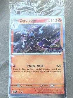 Pokemon Phantasmal Flames Prerelease Staff Promo Set SEALED - IN HAND! - Image 1