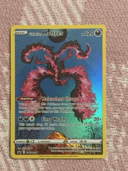 Pokemon Galarian Moltres TCG SWSH284 Sword & Shield Promo Card Holo NM Condition - Image 1