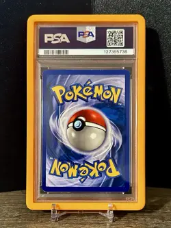 1999 Pokemon base set Charizard Blastoise Venusaur Holos graded PSA 7 - Image 4