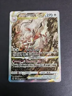 Pokemon TCG Hisuian Zoroark VSTAR Crown Zenith: Galarian Gallery GG56/GG70 SWSH - Image 1