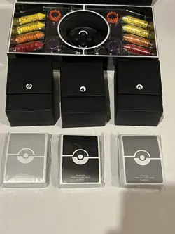 Pokemon Classic Collection Accessories Only, Toolbox, Leather Decks & Sleeves - Image 2