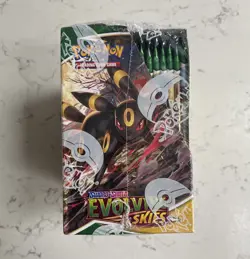 Pokemon TCG Evolving Skies Booster Box 36 Packs - Image 3