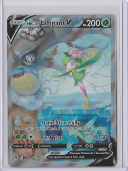 HISUIAN LILLIGANT V 2022 POKEMON TCG ASTRAL RADIANCE ALTERNATE ART HOLO 163/189 - Image 1