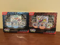 LOT OF 2 Pokemon Paldean Fates Premium Collection Box Quaquaval & Skeledirge EX - Image 1