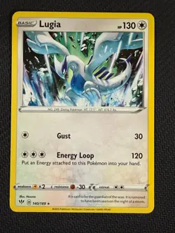 Lugia 140/189 Rare Non-holo Darkness Ablaze Pokemon TCG - Image 1
