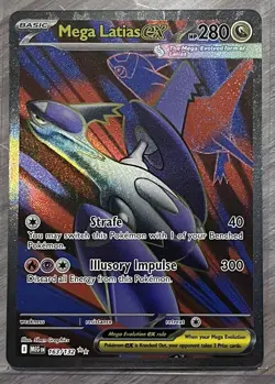 Mega Evolution Mega Latias EX 163/132 Ultra Rare Holo Pokemon TCG - Image 1