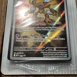 Pokemon Alakazam Mega Evolutions - ETB Promo #9 Black Star Promo SEALED - Image 2