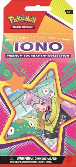 Pokemon Iono Premium Tournament Collection Box FRESh FROM NEW CASE - Image 1