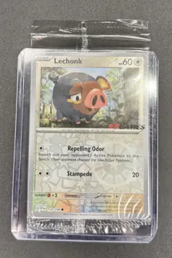 *SEALED EB GAMES Promo*Pokemon TCG Lechonk Scarlet & Violet 154/198 Reverse Holo - Image 1