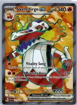 Pokemon TCG Skeledirge ex 233/193 Paldea Evolved NM - Image 1