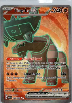 Pokemon TCG Ting-Lu ex 243/193 Paldea Evolved NM - Image 1