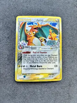 Pokemon TCG Charizard Crystal Guardians Stamped Reverse Holo Rare 4/100 (HP) - Image 1