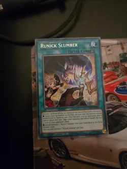 Yu-Gi-Oh! Runick Slumber (TAMA-EN034) (Rare) Tactical Masters 1st Edition - Image 1