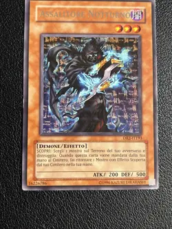 1x Yugioh Night Assailant DR2-EN193 Italian IT193 MP Rare - Image 3