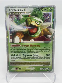 Torterra LV.X DP09 Diamond and Pearl Promos Holo HP Pokemon card TCG - Image 1