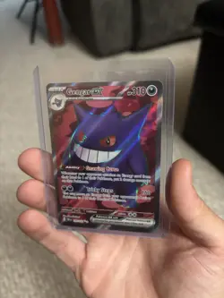 Pokemon TCG Gengar EX Holo Rare Card Temporal Forces 193/162 - Image 1