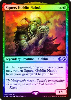 Squee, Goblin Nabob FOIL Ultimate Masters NM Red Rare MAGIC MTG CARD ABUGames - Image 1