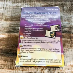 Harry Potter Trading Card Game 2 Player Starter Set - Half of Cards Still Sealed - Image 2