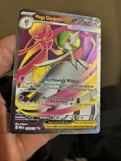 Stage 2 Mega Gardevoir EX Ultra Rare Full Art #159/132 Pokemon TCG Card NM - Image 5