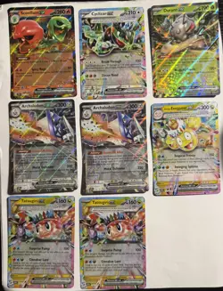 Pokemon TCG: Surging Sparks: Ex Cards (Lot of 8) - Image 1