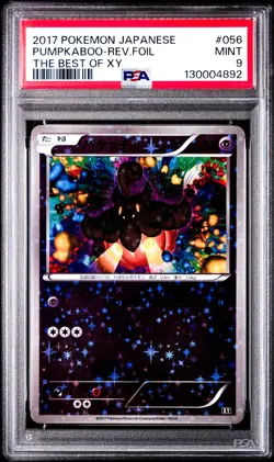 Pumpkaboo 056/171 Pokemon Card The Best of XY Japanese PSA 9 Mint - Image 1