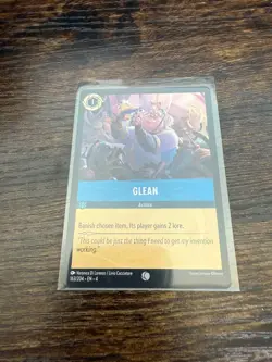 163/204 GLEAN URSULAS RETURN FOIL COMMON DISNEY LORCANA CARD MINT - Image 1
