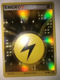 1X Pokemon Card - Lightning Energy - EX Power Keepers 106/108 HOLO Rare - Image 1