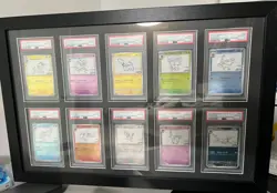 PSA 10 Yu Nagaba Eevee's & Pikachu Promo Complete set Pokemon Card - Image 1
