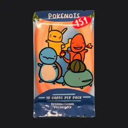 Pokenot 151 Single Cards Dysfunctional Passholder Parody Set - Image 1