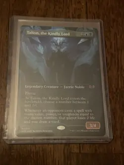 Talion, the Kindly Lord (Borderless) Wilds of Eldraine Foil - Image 1