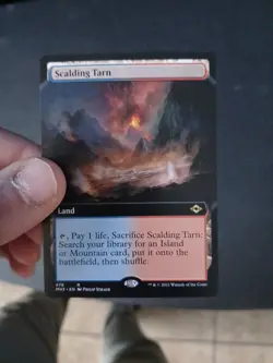 Scalding Tarn (Extended Art) Modern Horizons 2 Regular - Image 1