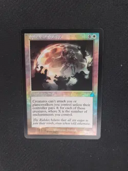 MTG -Sphere of Safety FOIL Retro Frame - Ravnica Remastered - Image 1